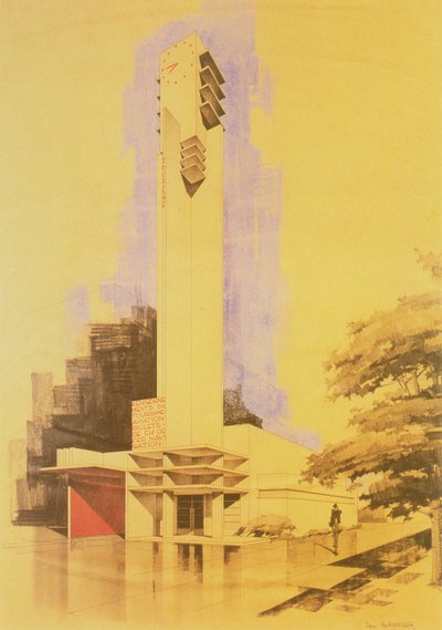Pavillon des Renseignements et du Tourisme, 1925 by Robert Mallet Stevens